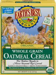 Whole Grain Oatmeal Cereal