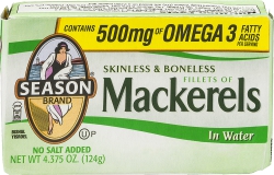 Season Sknls Mackerel 4oz