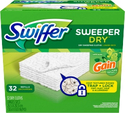 Sweeper Dry Gain Scent Dry Sweeping Pad Refills