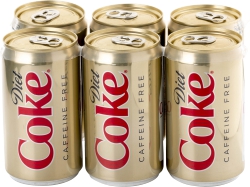 Caffeine Free Diet Coke Cans 6 pk