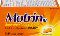 Motrin Caplets 100 Count