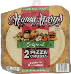 Mama M Pizza Crust Orig 2Pk