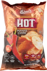 Blm Potato Chips Hot Ripple