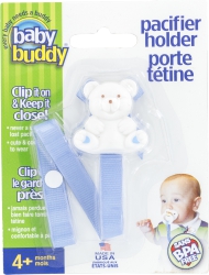 Baby Buddy Pacifr Hldr Blue
