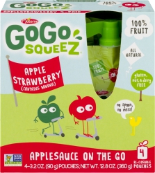 Gogo Sqeez Apple/Strawberry