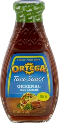 Ortega Taco Sauce Mild 8Z