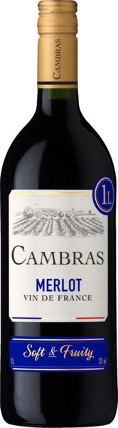 יין קמברה מרלו  1 ליטר