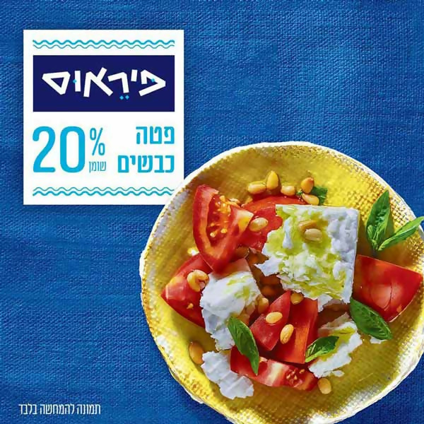 גבינת פטה 20%