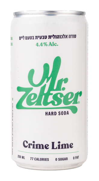 סודה אלכוהלית בטעם ליים 4.4%  330 מל