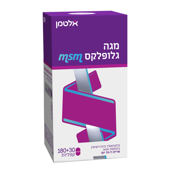 טבליות מגה גלופלקס + MSM