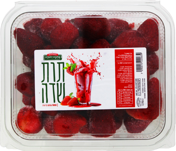 תות שדה  500גר קפוא מחנה יהודה