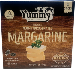Margarine Unsalted 4 Sticks