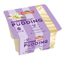 Fit N Free Vanilla Pudding 4 ct