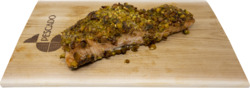 Baked Salmon Pistachio Crusted Slice