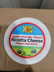 Organic Ricotta Cheese Whole Milk