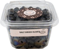 Black Salt Dried Olives