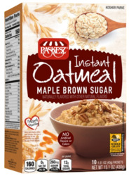 Maple Brown Sugar Instant Oatmeal