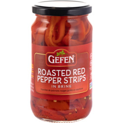 Roasted Red Pepper Strips in Brine