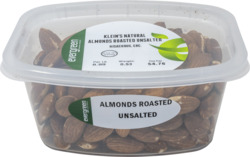Roasted Unsalted Almonds