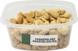 Dry Roasted Salted Cashews