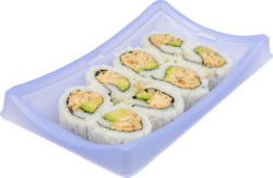 Cooked Salmon Avocado Roll