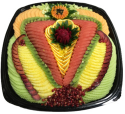 "Fruit Platter Large Square 18"""""