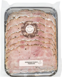 Vacuum Packed Romanian Turkey Pastrami