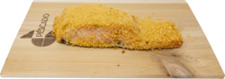 Baked Salmon Panko Crusted Slice