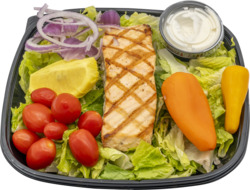 Baked Salmon Salad