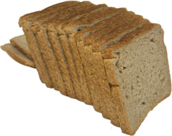Bread Pullman Whole Wheat Half - Hamotzie