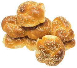 Mini Challah Rolls Sesame (Wed - Friday Only)