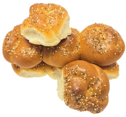 Mini Challah Rolls Everything (Wed - Friday Only)