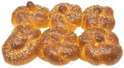 Egg Challah Rolls Everything (Wed - Friday Only)