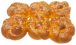 Egg Challah Rolls Sesame (Wed - Friday Only)