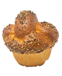 Challah Roll Round Everything (Wed - Fri Only)