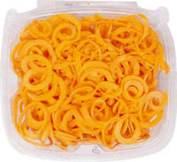 Spiralized Carrots