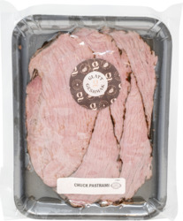 Vacuum Packed Chuck Pastrami