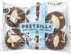 Soft Pretzel Mini Buns