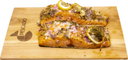 Baked Salmon Lemon Pepper Slice