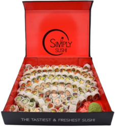 Sushi Platter in Gift Box - Large (14 Rolls)
