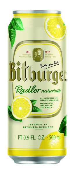 בירה ביטבורגר רדלר בתוספת מיץ לימון 500מ