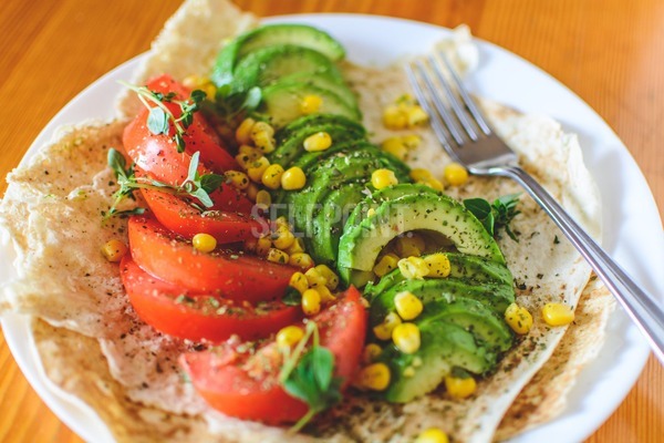 Avocado and Tomato Salad