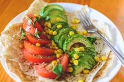 Avocado and Tomato Salad