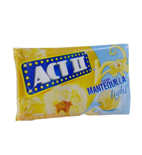 POPCORN BUTTER LITE ACCION 2.75oz El Fuerte