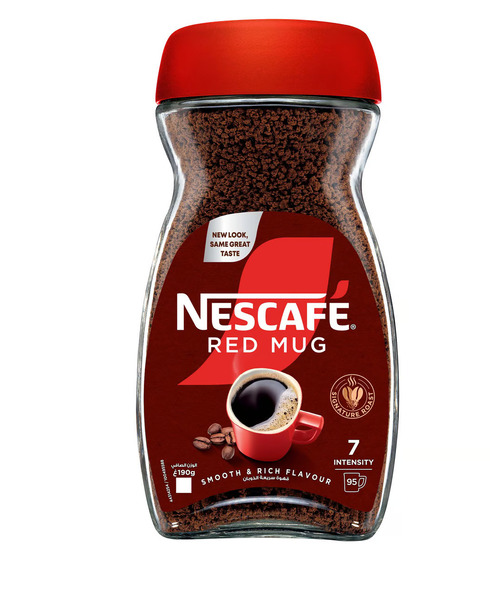 Nescafe Red Mug Coffee 190G | City Hypermarket Kuwait Online