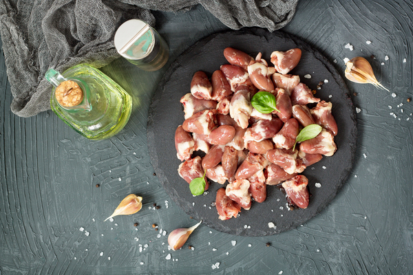 לב עוף טרי ארוז