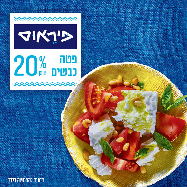 גבינת פטה כבשים 20%