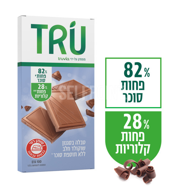 טרו שוקולד חלב 100 גרם
