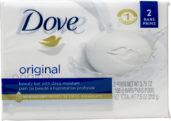 Dove Bar White 2Pk 4.75oz