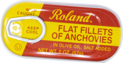 Flat Fillets Of Anchovies